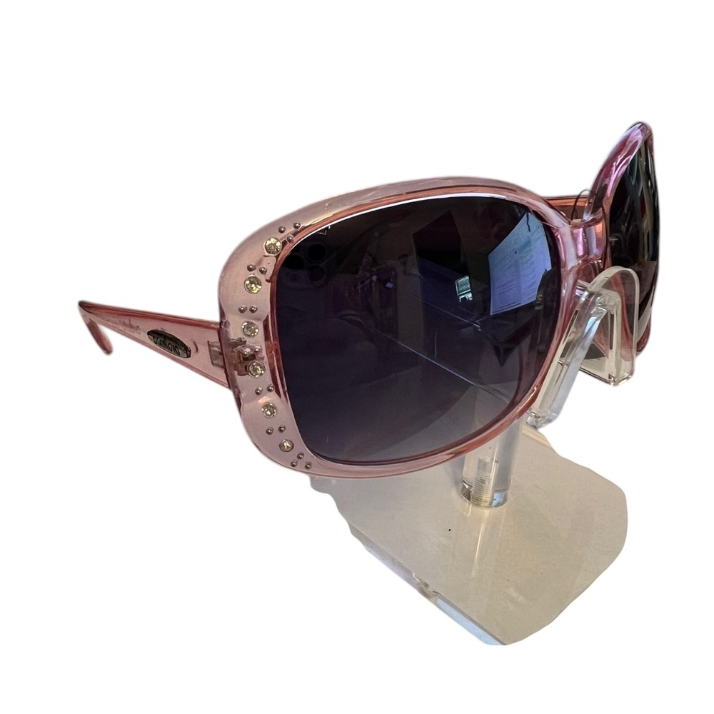 2 for $30 Mix and Match Diamond Eyewear Pink With Rhinestones Sunglasses